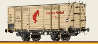 Brawa 48049 - H0 - Gedeckte Güterwagen G Julius Meinl, BBÖ, Ep. III